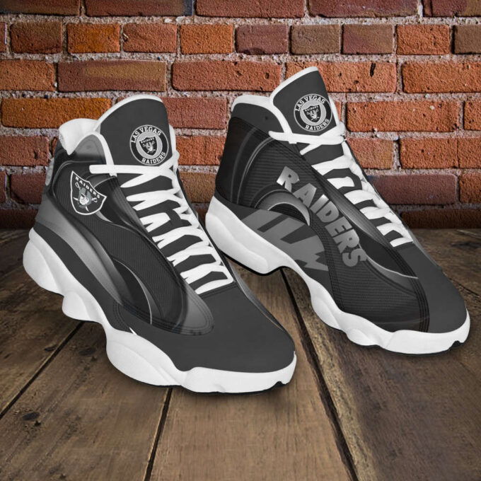 Las Vegas Raiders Air Jordan 13 Sneakers, Gift For Men And Women