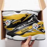 Pittsburgh Steelers Air Jordan 13 Sneakers. Best Gift For Men And Women