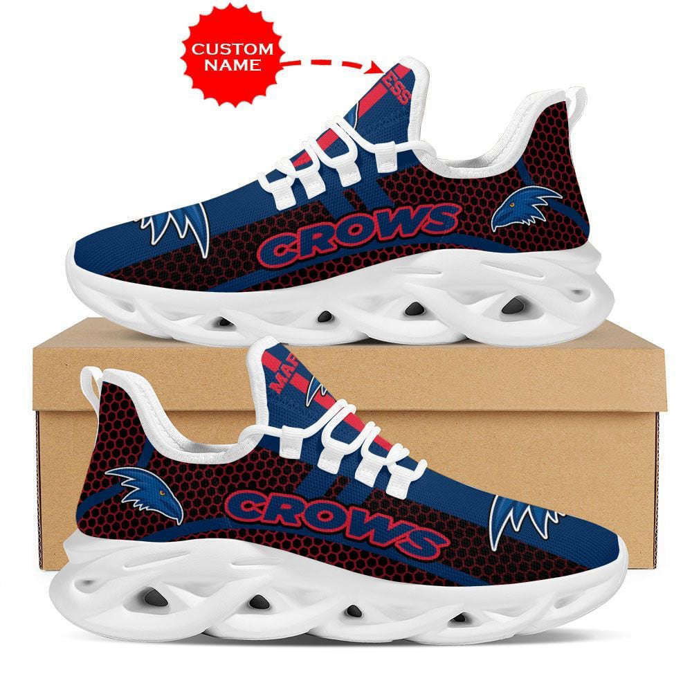 Personalized Name Adelaide Crows Shoes Max Soul Luxury Afl For Men Women Personalized Name Adelaide Crows Shoes Max Soul Luxury Afl For Men Women