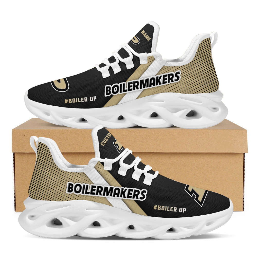 Personalized Name Purdue Boilermakers Max Soul Sneakers Running Sports Shoes For Men Women Personalized Name Purdue Boilermakers Max Soul Sneakers Running Sports Shoes For Men Women