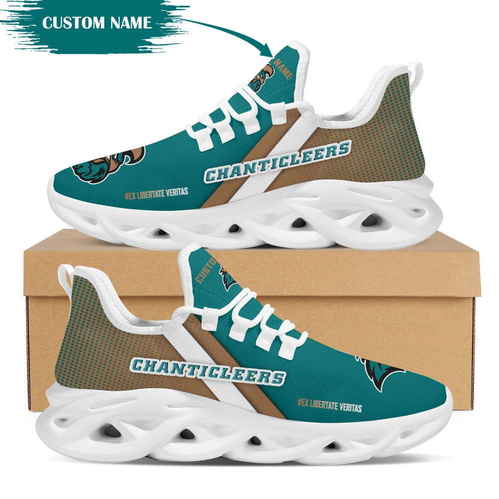 Personalized Name Coastal Carolina Chanticleers Max Soul Sneakers Running Sports Shoes For Men Women Personalized Name Coastal Carolina Chanticleers Max Soul Sneakers Running Sports Shoes For Men Women