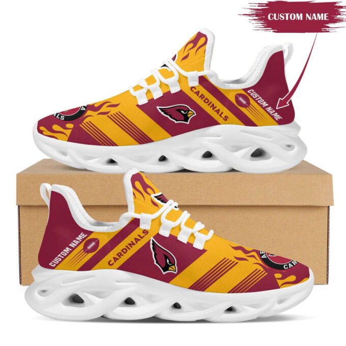 Arizona Cardinals Custom Personalized Max Soul Sneakers Running Sports Shoes For Men Women