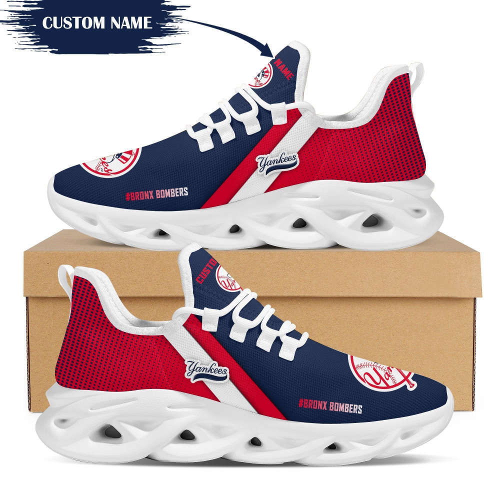 Personalized Name New York Yankees Max Soul Sneakers Running Sports Shoes For Men Women Personalized Name New York Yankees Max Soul Sneakers Running Sports Shoes For Men Women