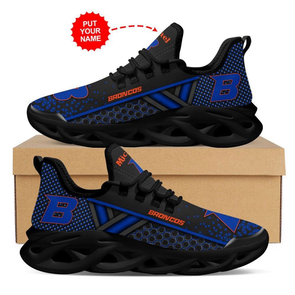 Personalized Name Boise State Broncos Shoes Max Soul Luxury For Men And Women Personalized Name Boise State Broncos Shoes Max Soul Luxury For Men And Women