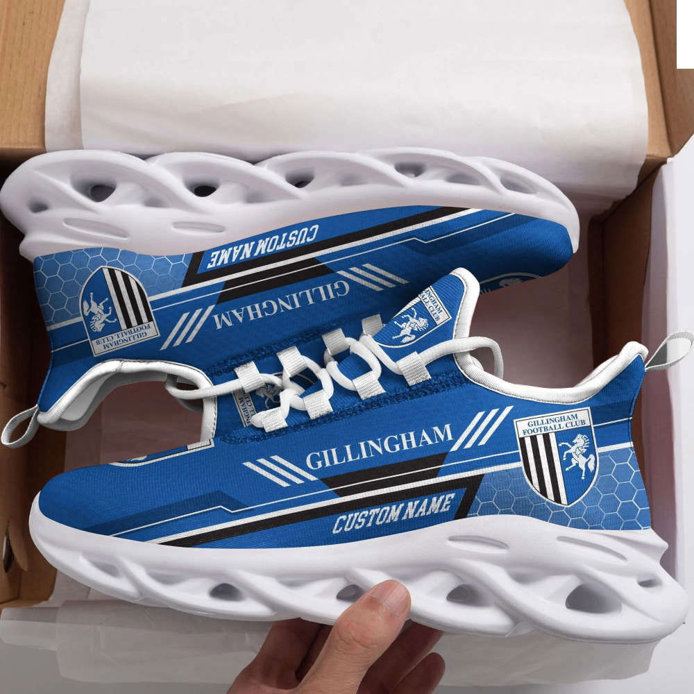 Gillingham Fc Custom Personalized Max Soul Sneakers Running Sports Shoes For Men Women Gillingham Fc Custom Personalized Max Soul Sneakers Running Sports Shoes For Men Women