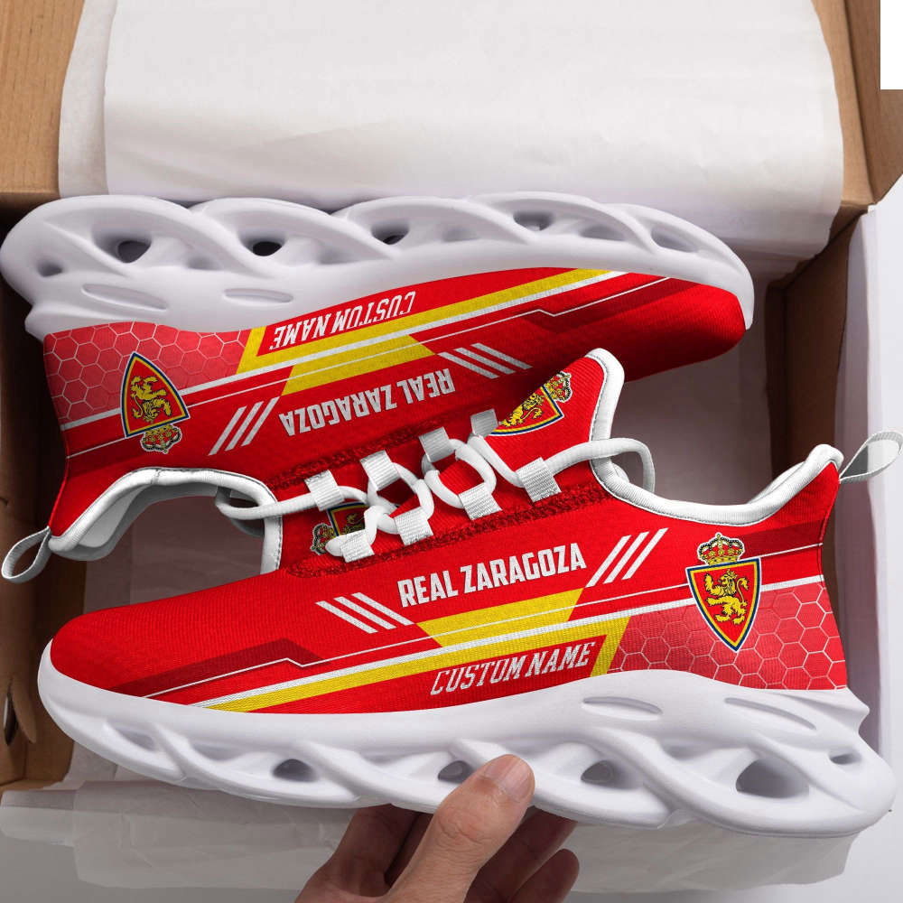 Personalized Name Real Zaragoza Max Soul Sneakers Running Sports Shoes For Men Women Personalized Name Real Zaragoza Max Soul Sneakers Running Sports Shoes For Men Women