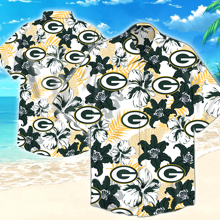 Green Bay Packers Tommy Bahama Hawaiian Shirt, Gift For Men And Women Green Bay Packers Tommy Bahama Hawaiian Shirt, Gift For Men And Women