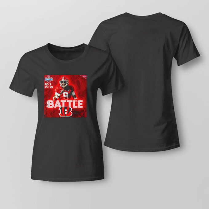 Nfl Draft 2023 Jordan Battle Round 3 Pick 95 T-shirt For Fans