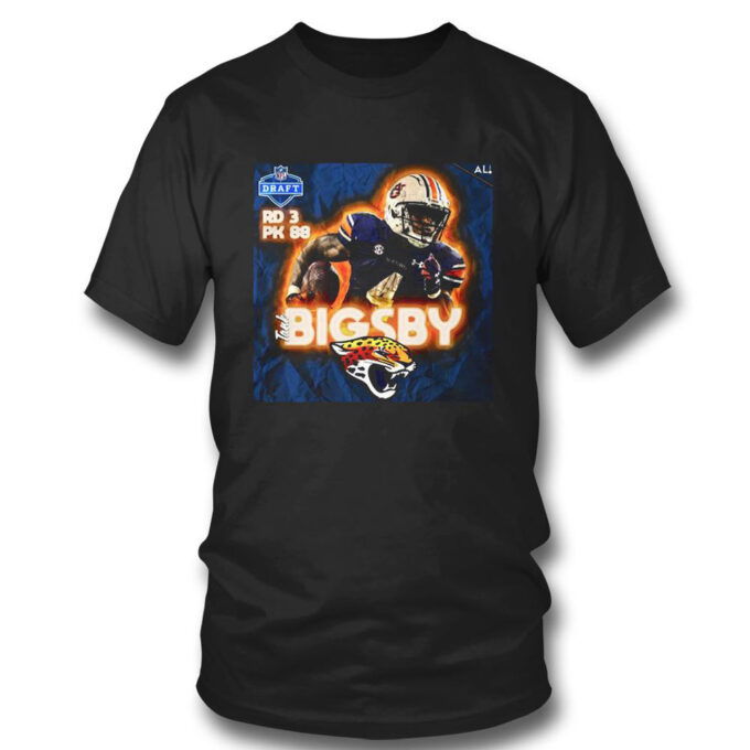 Nfl Draft Round 3 Pick 88 Tank Bigsby T-shirt For Fans