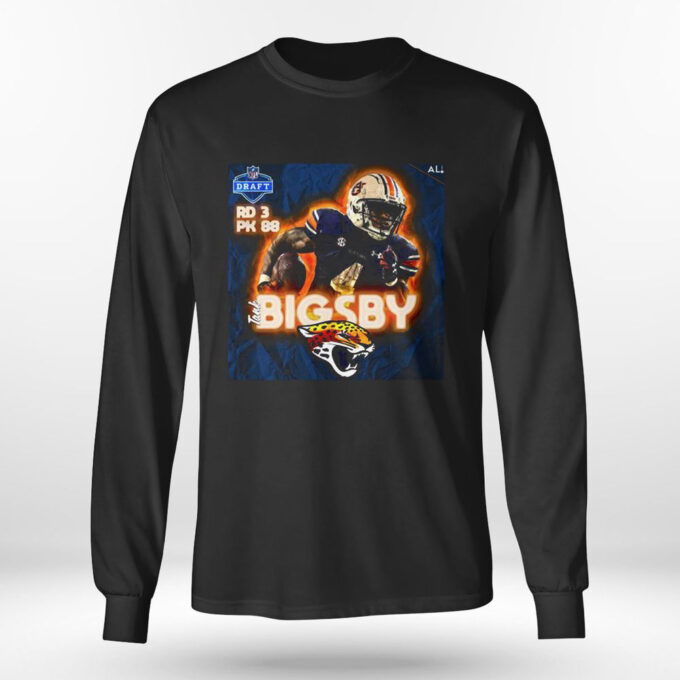 Nfl Draft Round 3 Pick 88 Tank Bigsby T-shirt For Fans