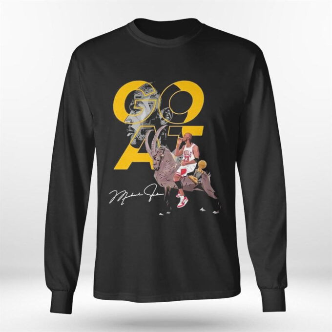 Michael Jordan Goat 2023 Signature T-shirt For Fans