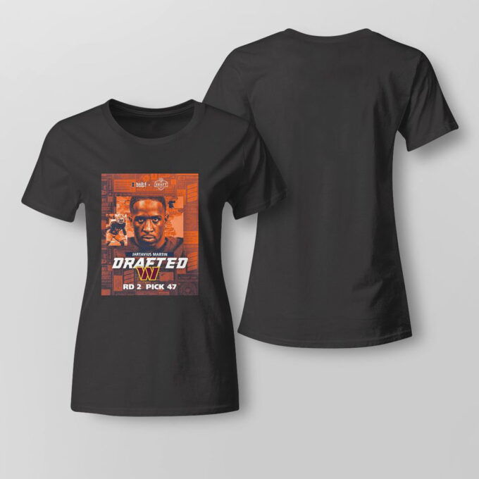 Martin Drafted Second Round Pick 47 Washington Draft 2023 T-shirt For Fans