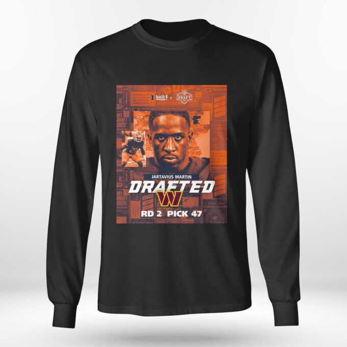Martin Drafted Second Round Pick 47 Washington Draft 2023 T-shirt For Fans