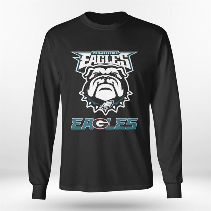 Philadelphia Eagles Eaglesdawgs Bulldogs T-shirt For Fans