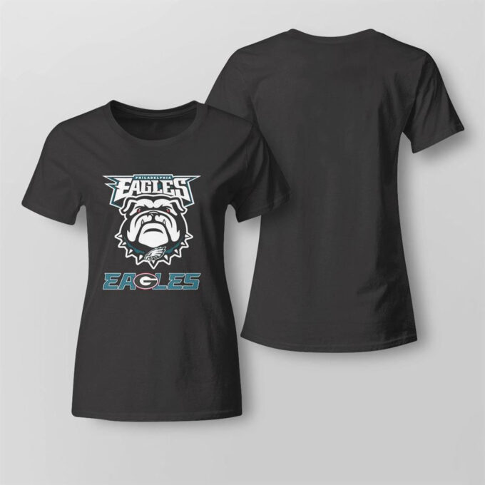 Philadelphia Eagles Eaglesdawgs Bulldogs T-shirt For Fans