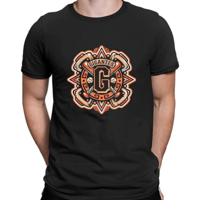 Sf Giants Gigantes Logo T-shirt For Fans