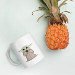 Green Space Child   Mug, Yoda Mug, Gift For Friend