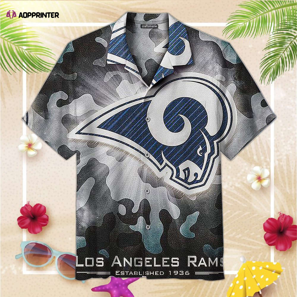 1936 Los Angeles Rams Unisex Hawaiian Shirt For Men And Women 1936 Los Angeles Rams Unisex Hawaiian Shirt For Men And Women