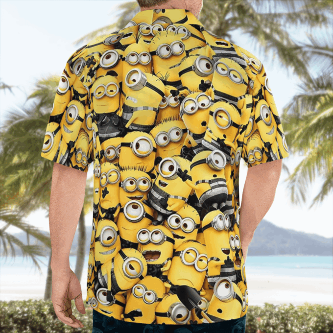 3D Minion Hawaiian Shirt, Gift For Men Women