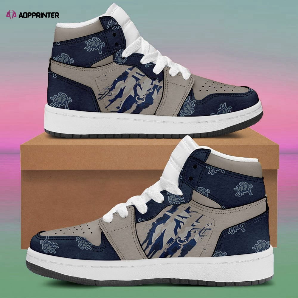 Air JD Hightop Shoes NCAA Utah State Aggies Logo Air Jordan 1 High Sneakers For Men Women Air JD Hightop Shoes NCAA Utah State Aggies Logo Air Jordan 1 High Sneakers For Men Women