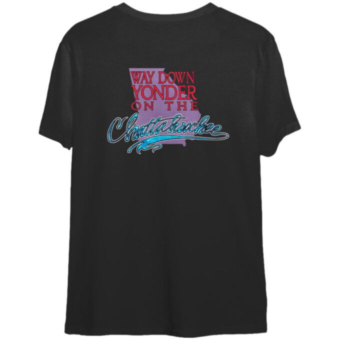 Alan Jackson Way Down Yonder On The Chattahoochee Tour 1992 T-Shirt For Men And Women