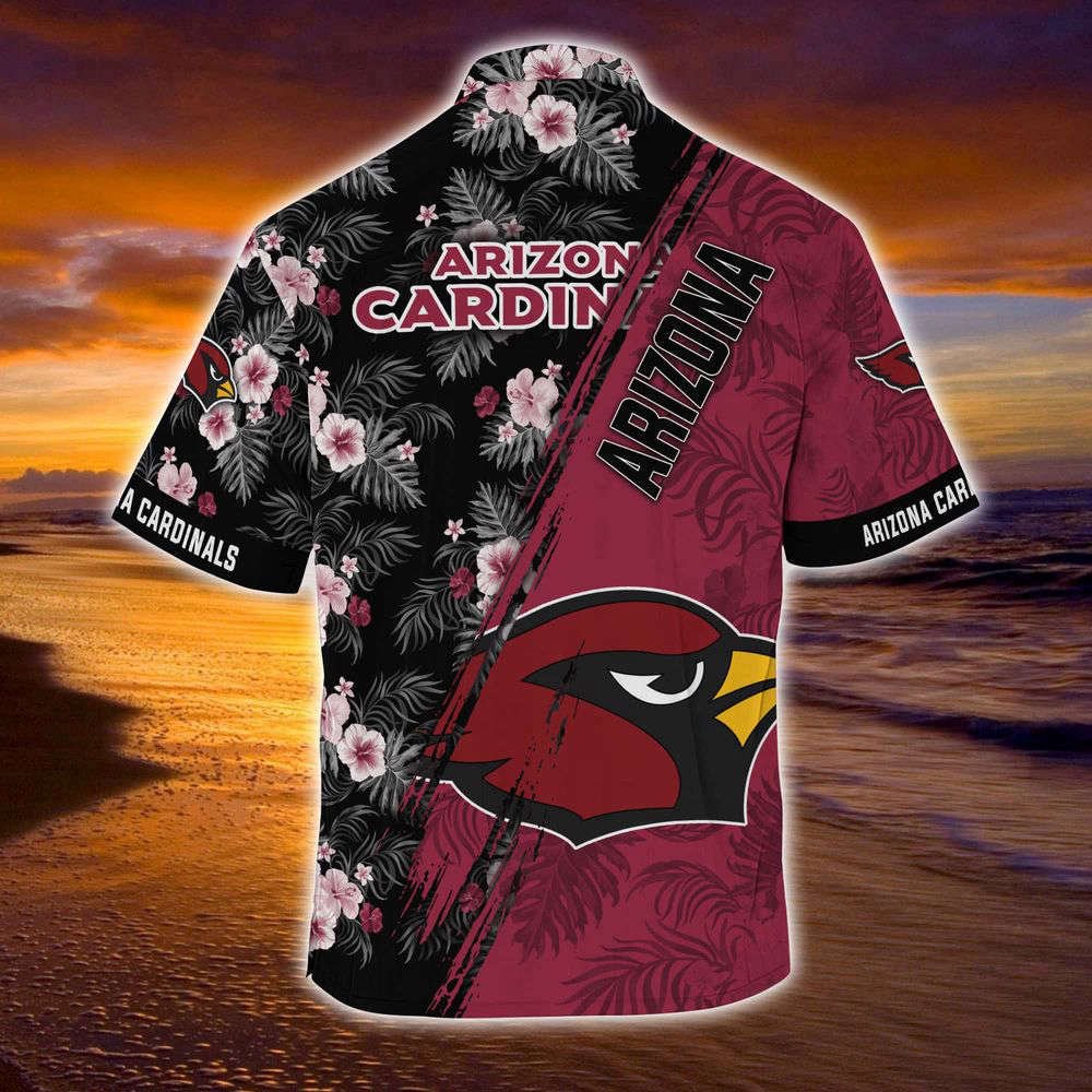 Arizona Cardinals NFL-Summer Hawaii Shirt Mickey And Floral Pattern For Sports Fans Arizona Cardinals NFL-Summer Hawaii Shirt Mickey And Floral Pattern For Sports Fans