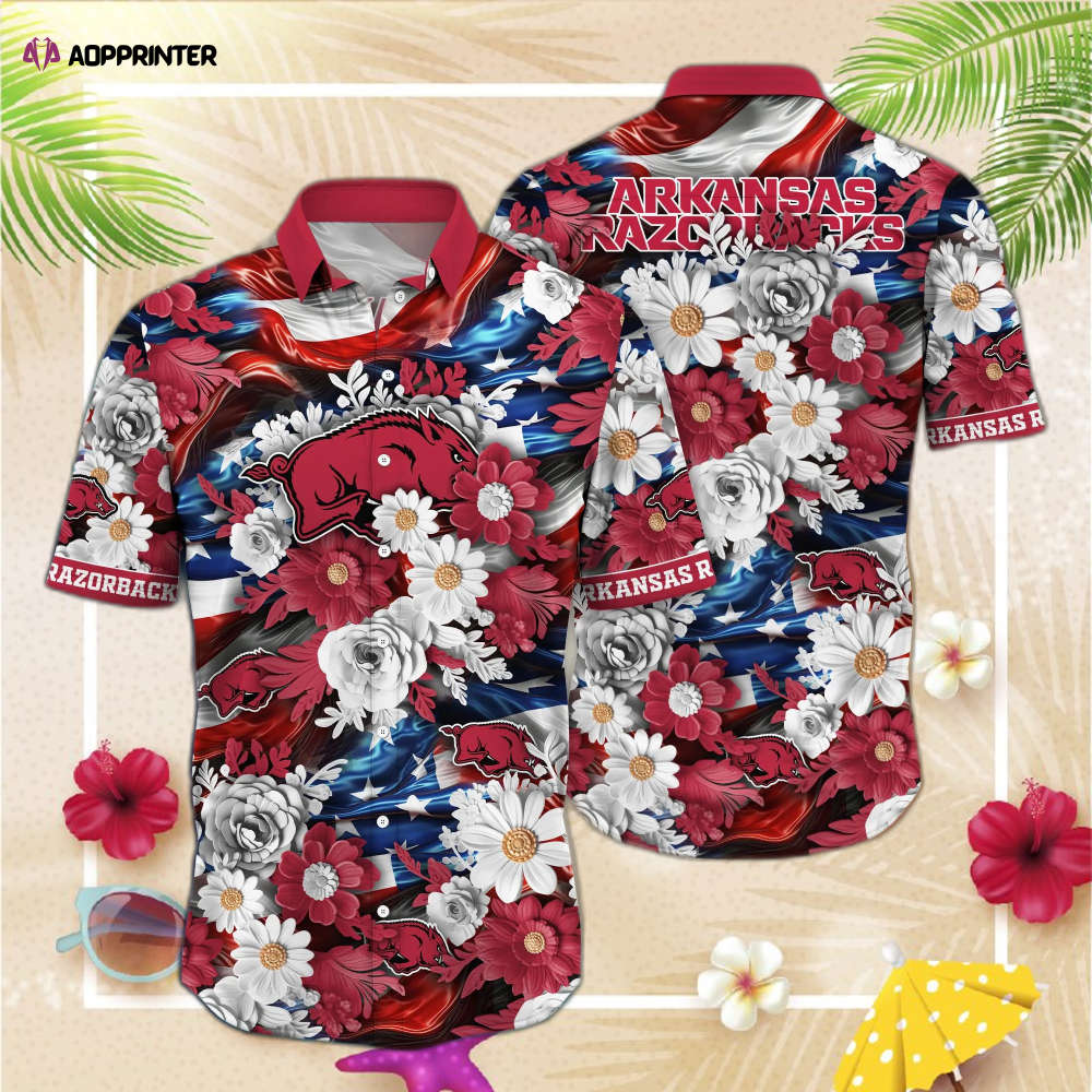 Arkansas Razorbacks NCAA2 Hawaii Shirt Independence Day, Summer Shirts NA49922 Arkansas Razorbacks NCAA2 Hawaii Shirt Independence Day, Summer Shirts NA49922