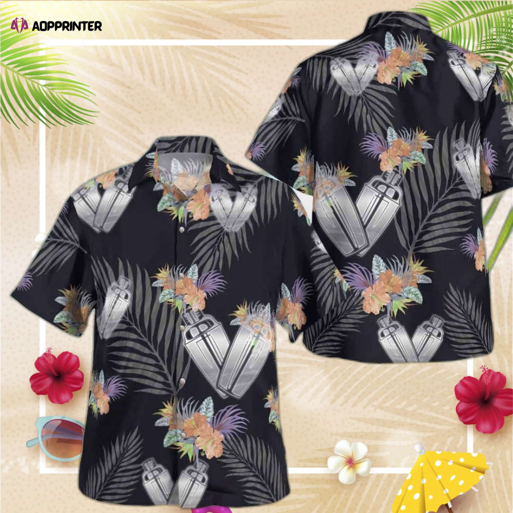 Awesome Bartender AOP Hawaii Shirt , For Men And Women Awesome Bartender AOP Hawaii Shirt , For Men And Women