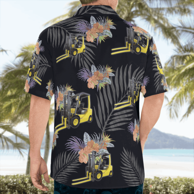 Awesome Forklift Operator AOP Hawaii Shirt , Gift For Men Women