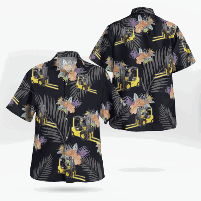 Awesome Forklift Operator AOP Hawaii Shirt , Gift For Men Women