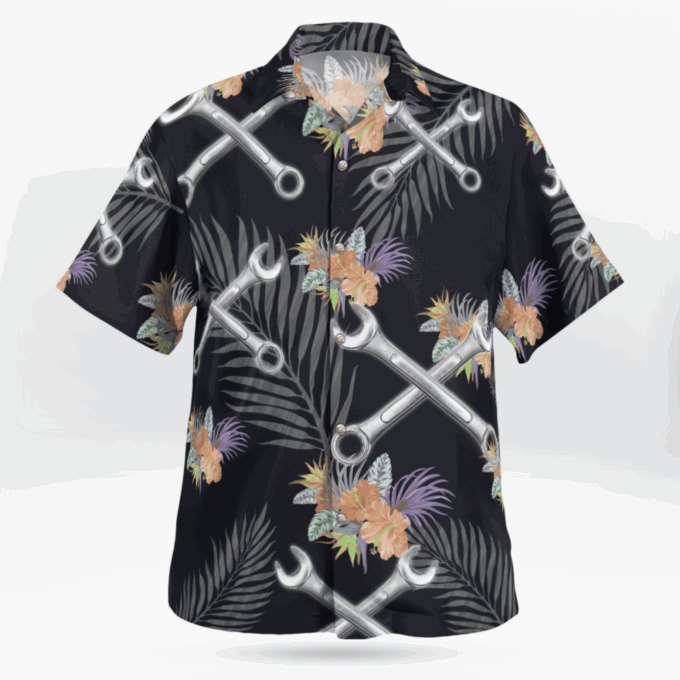 Awesome Mechnaic  AOP Hawaii Shirt, Gift For Men Women