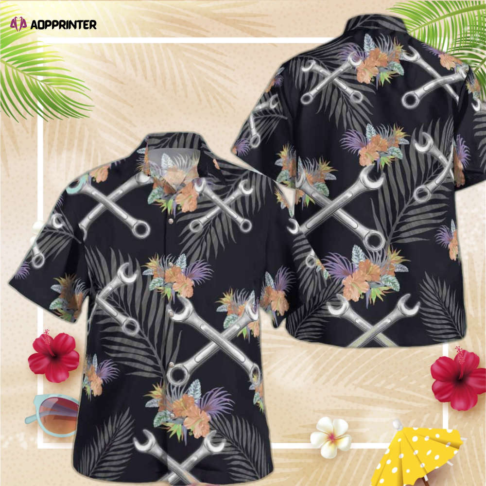 Awesome Mechnaic AOP Hawaii Shirt, Gift For Men Women Awesome Mechnaic AOP Hawaii Shirt, Gift For Men Women