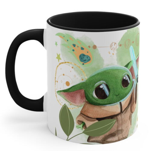 Cart 4 Baby Yoda Coffee Mug, Baby Yoda Mug, Coffee Mug, , Baby Yoda Gift
