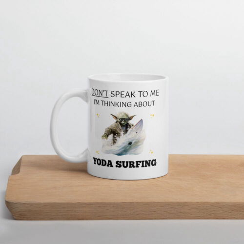 Cart 3 Baby Yoda Coffee Mug, Yoda Gift Idea, Star Wars Lover Gift