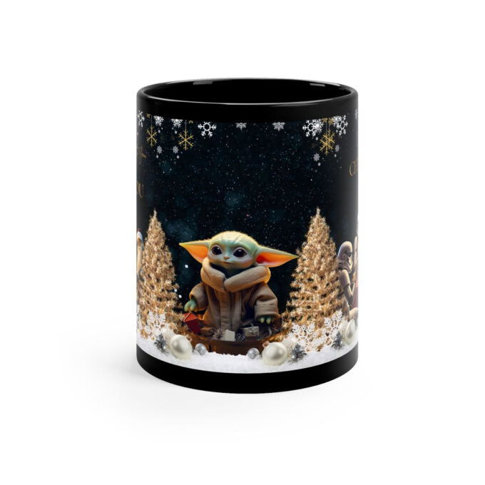 Baby Yoda Mug Wrap, Yoda Mug, Yoda Your Text Mug, Custom Mug