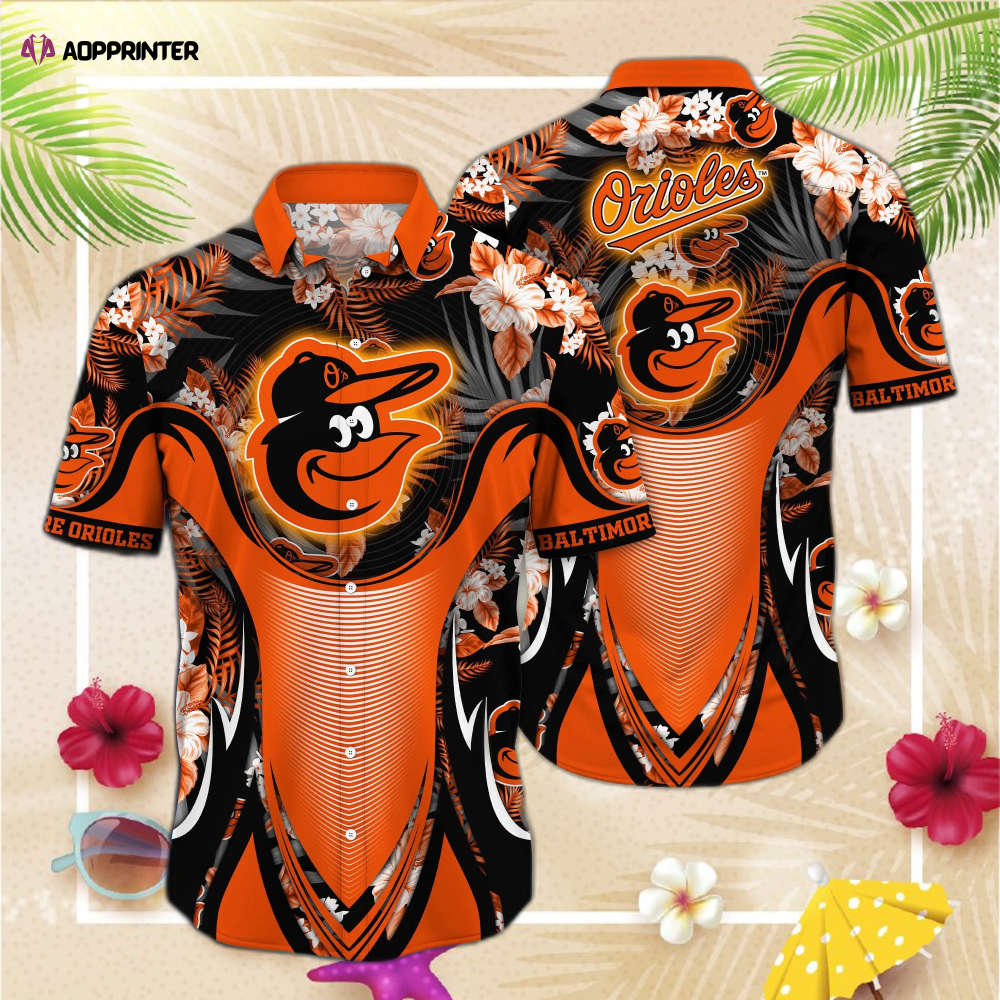 Baltimore Orioles MLB Flower Hawaii Shirt And Tshirt For Fans, Summer Football Shirts Baltimore Orioles MLB Flower Hawaii Shirt And Tshirt For Fans, Summer Football Shirts