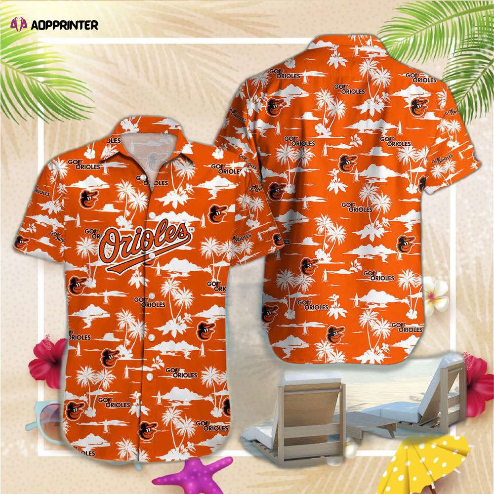 Baltimore Orioles MLB-Hawaiian Shirt For Men And Women Baltimore Orioles MLB-Hawaiian Shirt For Men And Women