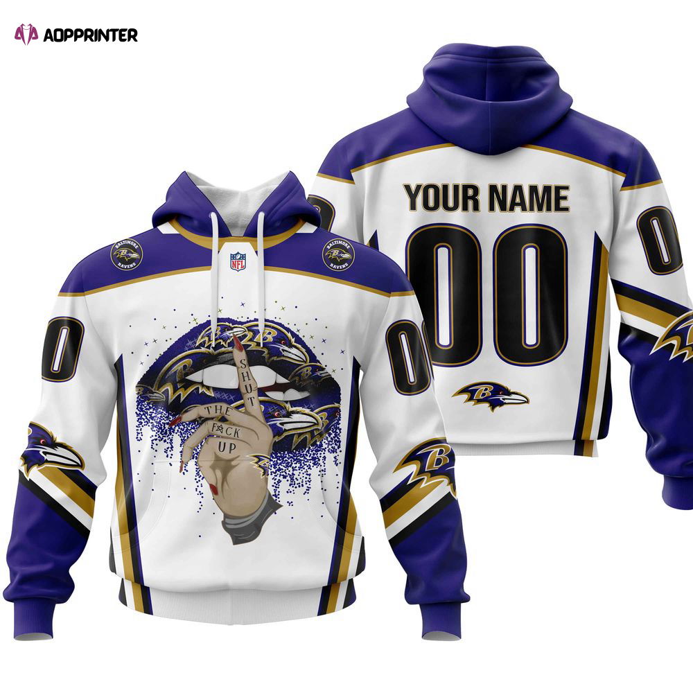 Baltimore Ravens Personalized Hoodie, Gift For Men And Women Baltimore Ravens Personalized Hoodie, Gift For Men And Women
