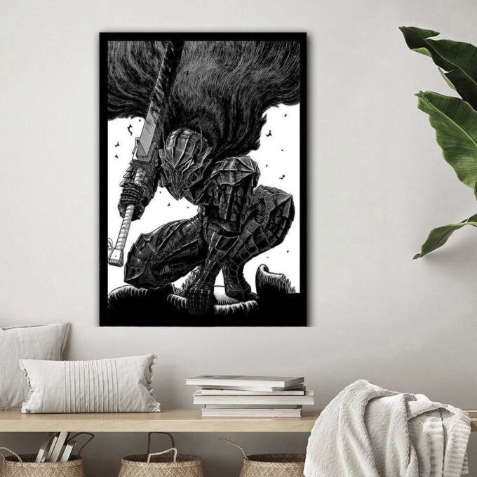Berserk Manga Poster Wall Art Family Decor – Gift For Home Decoration