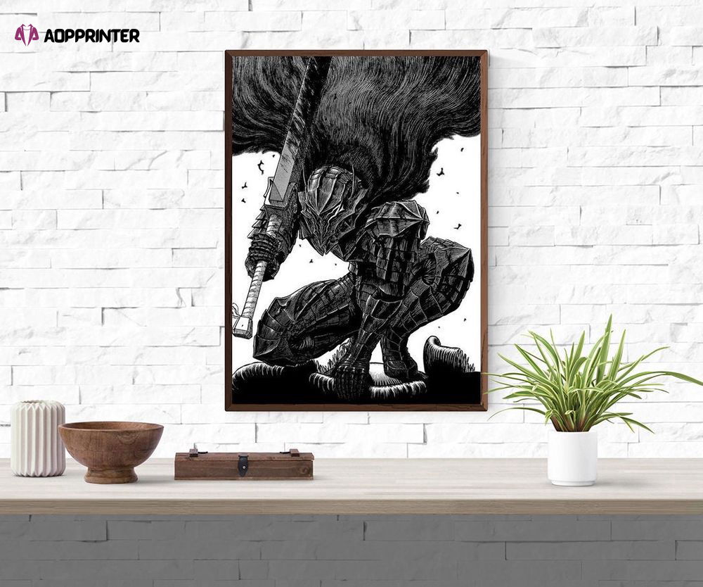 Berserk Manga Poster Wall Art Family Decor – Gift For Home Decoration Berserk Manga Poster Wall Art Family Decor – Gift For Home Decoration
