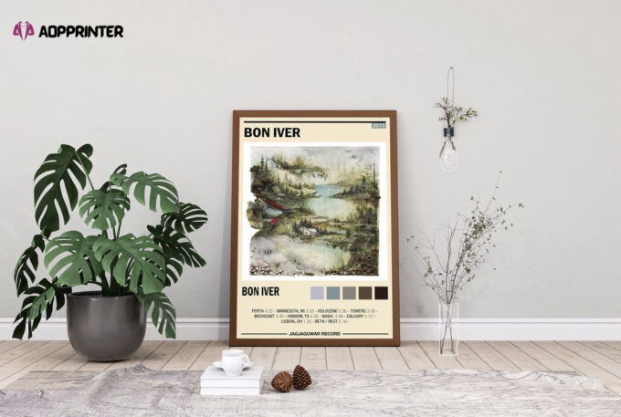 Bon Iver – Bon Iver – Album Poster – Gift For Home Decor