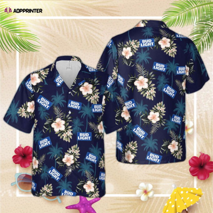 Bud Light Beer Hawaiian Shirt, Gift For Men And Women