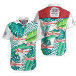 Budweiser Beer Summer Hawaiian Beach Shirt, Hawaiian Shirt Custom Hawaiian Shirt For Men Womens