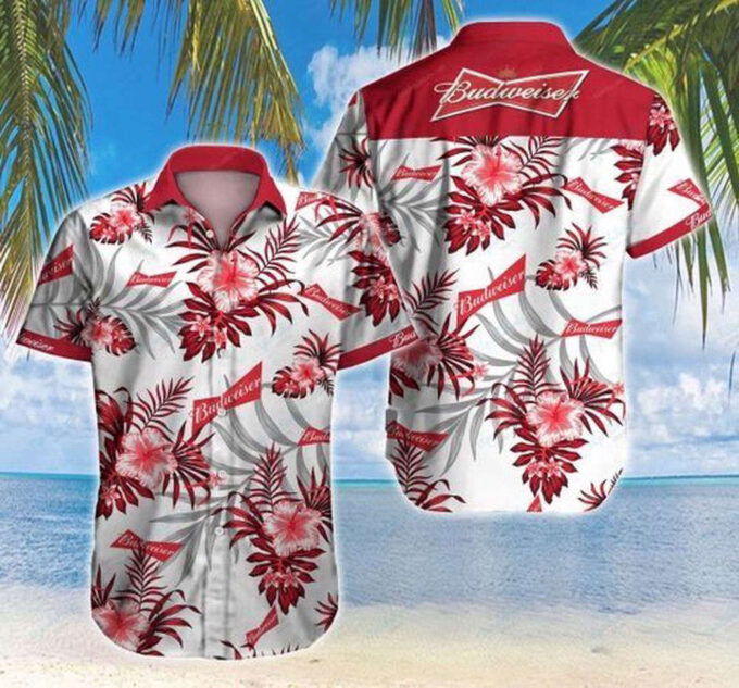 Budweiser Hawaiian Shirt For Men Women Ver2, Hawaiian Shirt For Men Women