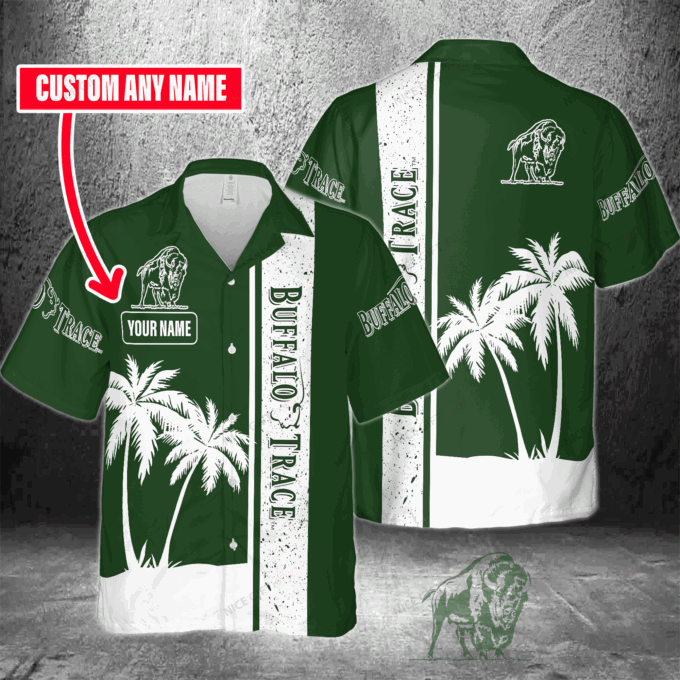 Buffalo Trace Custom Name Hawaiian Shirt For Men And Women