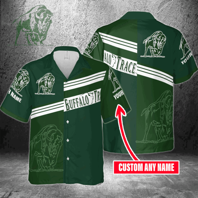 Buffalo Trace Custom Name Hawaiian Shirt For Men And Women