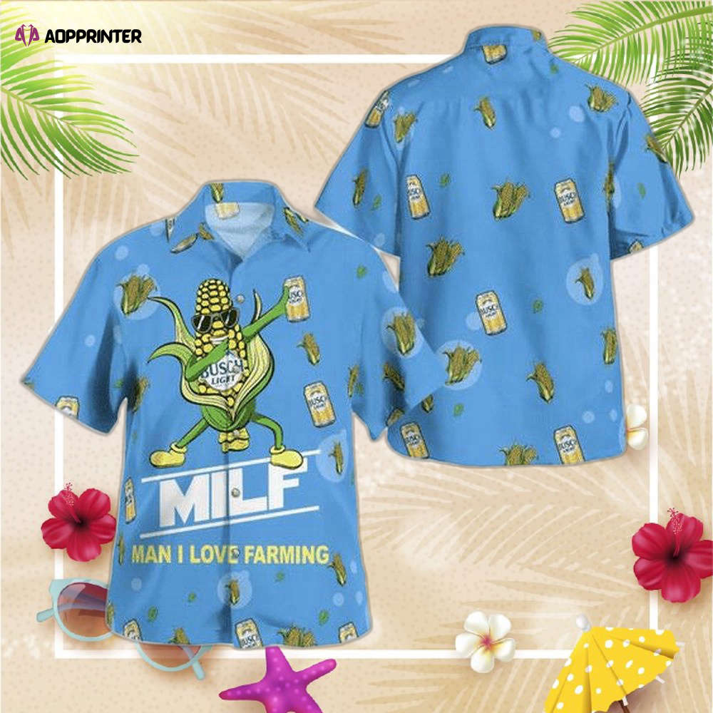 Busch Light Beer Busch Latte Corn 2 Hawaiian Shirt For Men Women Busch Light Beer Busch Latte Corn 2 Hawaiian Shirt For Men Women