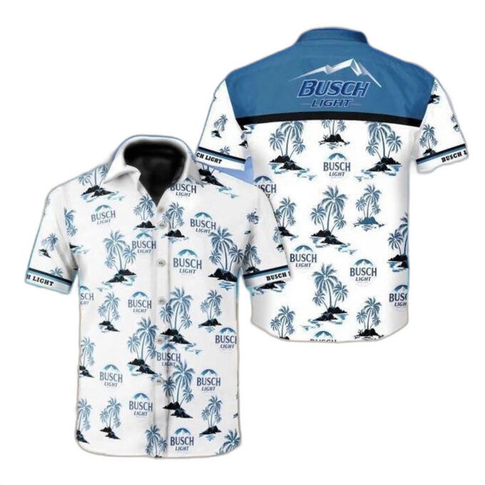 Busch Light Beer Floral Hawaiian Shirt For Men Women Summer Shirt
