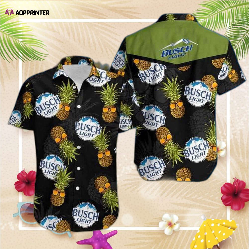 Busch Light Hawaiian Shirt For Men And Women Busch Light Hawaiian Shirt For Men And Women