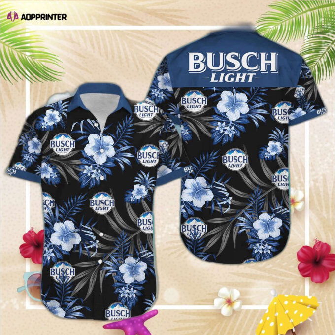 Busch Light Style Hawaiian Shirt For Men Women